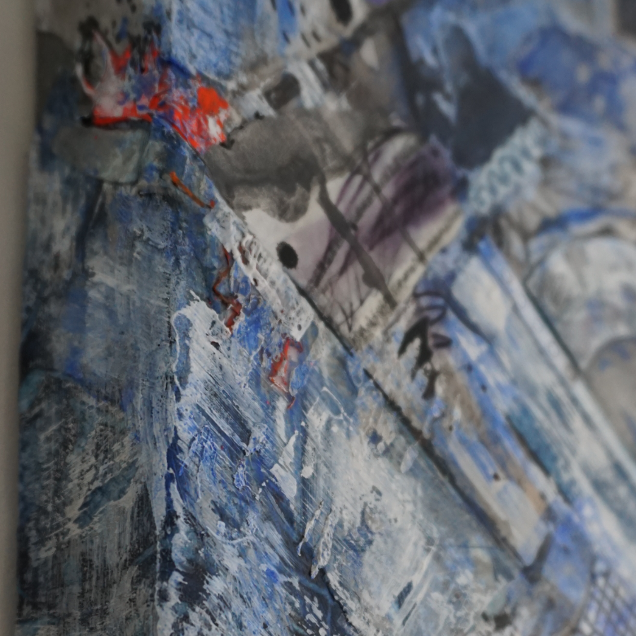 slinky - Art work by Kirsten Mortimer